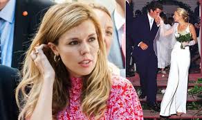Boris johnson and carrie johnson in the garden of 10 downing street after their wedding 'the couple will celebrate their wedding with family and friends next summer.' they are said to have sent. Carrie Symonds To Wear Carolyn Kennedy Dress That Inspired Meghan On Boris Johnson Wedding Simplenews