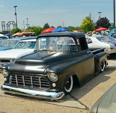 Image result for Midnight Black 1955 Truck
