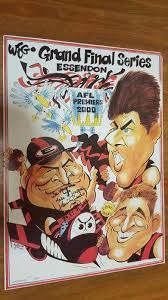 Weg Premiers Series Essendon 2000 Premiership Poster Hird Lloyd Signed By Sheedy Aud 49 00 Original Weg Player Series Essendo Posters Art Prints Hird Poster