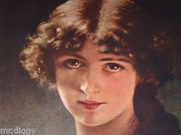 Original 1903 Joseph Lieck TWILIGHT Pretty Girl Print