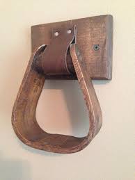 Towel Ring Country Horse Stirrup Western Decor Bathroom Decor Kitchen Decor Shabby Chic Towel Rack Western Bathroom Decor Shabby Chic Towels Western Home Decor