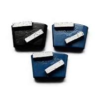 HTC grinder us Double Segments Diamond Grinding Block With 40*10*10mm Segments