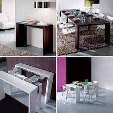 With one simple movement, a generous 54. Small Space Solutions 7 Cool Pieces Of Convertible Furniture Convertible Furniture Furniture For Small Spaces Unique Furniture Design