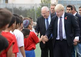 After 25 years of marriage, boris and marina officially separated in 2018. File Boris Johnson Reuven Rivlin With Children From Shaar Shvyon Football Organization 2 Jpg Wikimedia Commons