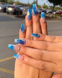 Blue Flame Blue Flames Nail Trends Engagement