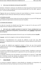 L'employeur peut fixer une nouvelle répartition ou un réaménagement des horaires de travail. La Journee De Solidarite Pdf Free Download