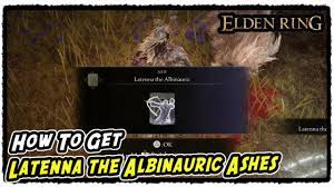 How to Get Latenna the Albinauric Ashes in Elden Ring Latenna the Albinauric  Ashes Location - YouTube
