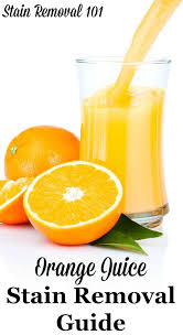 Maybe you would like to learn more about one of these? Orange Juice Stain Removal Guide