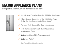 Home appliance insurance—also called a home warranty—is an annual service contract that covers expensive repair and replacement costs and protects major home appliances and systems when. The Home Depot Protection Plans The Home Depot