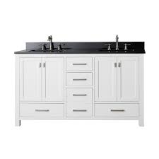 avanity modero 60 inch white double