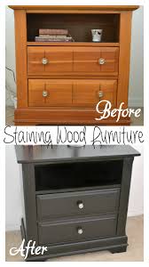 It S A Mom S World My 40 Nightstands Makeover Using Black Stain Staining Furniture Black Painted Furniture Nightstand Makeover