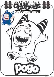Oddbods coloring pages are dedicated to funny characters from the animated series. Printables Welcome To Oddbods