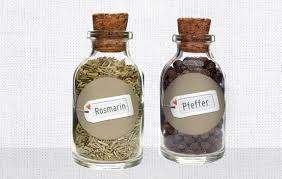 24 Gewurzetiketten 22 Etiketten Mit Anhangermotiv Fur Gangige Gewurze 2 Blanko Zum Beschriften Natur Gewurzetiketten Gewurzglaser Selbstklebende Etiketten