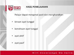 (ayat aktif) penjahat itu sudah diberkas oleh polis (ayat pasif). Ppt Minggu 11 Powerpoint Presentation Free Download Id 4178809
