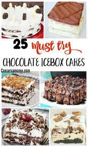 25 Must Try Chocolate Icebox Cakes Icebox Cake Box Cake Recipes Icebox Cake Recipes