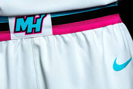 The miami heat store on twitter. The Heat S Miami Vice City Edition Jersey Hypebeast