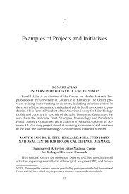 Maybe you would like to learn more about one of these? Appendix C Examples Of Projects And Initiatives The 2nd International Forum On Biosecurity Summary Of An International Meeting The National Academies Press