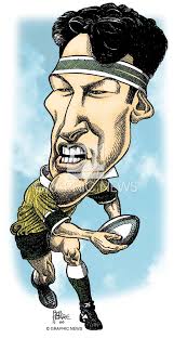 RUGBY: John Eales 1999 caricature infographic