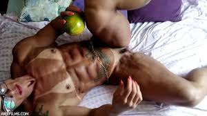 Brazilian ripped fbb crushing fruit