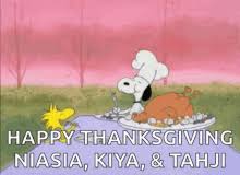 Discover peanuts collectible thanksgiving cards featuring snoopy, woodstock, charlie brown, and the whole peanuts gang from the comic by charles m. Peanuts Thanksgiving Gifs Tenor