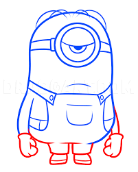 Easy drawings | how to draw cute minions | paint draw step by step | animation drawingsin our channel you can find many different picture drawings, easy draw. How To Draw Stuart From Minions Step By Step Drawing Guide By Dawn Dragoart Com