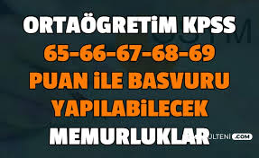 2021 kpss sınavı başvuruları henüz başlamadı. Kpss Lise Den 65 66 67 68 Ve 69 Alanlar Hangi Ilanlara Basvurabilir Iste Memur Alimlari