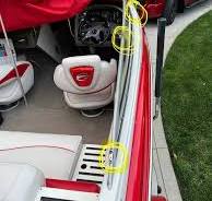 Upgrading skiff with new bimini top and seats