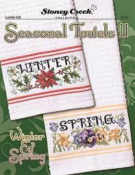 We're always looking for cute new patterns to stitch and frame or sew into pillows that we can then give to friends and family. Cross Stitch Towels