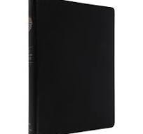 NIV Application Bible, Bonded Leather, Red Letter, Large Print, Black, Thumb Indexed