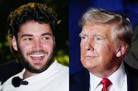 Adin Ross interviews Trump, gifts him a Cybertruck and a Rolex