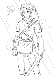 The action of the games takes place in a fantasy style. Free Printable Zelda Coloring Pages For Kids