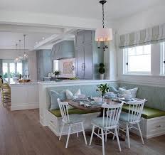 Built In Banquette Open Kitchen With Built In Banquette L Shaped Built In Banquette In Breakfast Room Builti House Interior Kitchen Benches Home Remodeling
