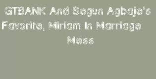 She is the bank's first female md. Gtbank And Segun Agbaje S Favorite Miriam In Marriage Mess