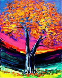 Acrylic Palette Knife Painting Techniques And Ideas Landscape Paintings Impasto Painting Art