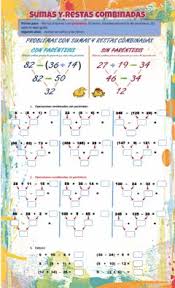Te explico como puede ayudarte esta fantástica herramienta. Ejercicios De Operaciones Combinadas Online O Para Imprimir