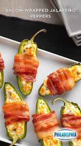 Bacon Wrapped Jalapeno Peppers Recipe Stuffed Peppers Recipes Cooking Recipes