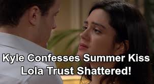 The Young and the Restless Spoilers: Kyle Confesses Kissing Summer, Lola's  Trust Shattered