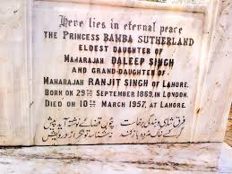 Imran On Twitter Grave Of Princess Bamba Sutherland Eldest Daughter Of Maharaja Duleep Singh Snapped In Christian Graveyard Gulberg Lahore One Of The Languages On The Headstone Is Persian The Court Language Bambadjan bamba | filmmaker with an eye for everything african. maharaja duleep singh snapped