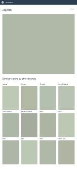 I've recently tried some benjamin moore paint and i'll never go back to inexpensive brands! Jojoba Behr Click The Image To See Similiar Colors By Other Brands House Paint Exterior Kelly Moore Paint Glidden Paint