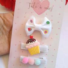Hair Clips Colecao Princesas No Elo7 Lacos Little Kids 1311cc8