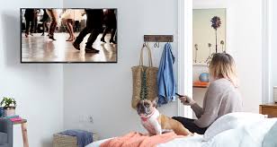 A corner tv mount is a frame you install onto a corner section of your wall for the placement of a tv. Full Tilt Tv Wall Mount For Tvs Up To 82 Extends Tilts Swivels