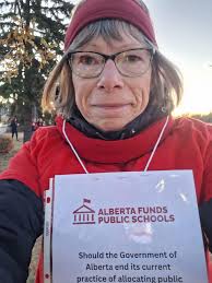 Solidarity walk at southgate mall in Edmonton