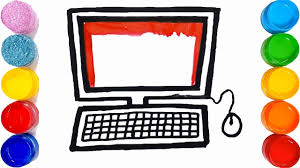 How To Draw A Computer Easy Step By Step For Kids Very Easy Too Colour Youtube Follow along to learn how to draw a laptop computer easy, step by step. how to draw a computer easy step by step for kids very easy too colour