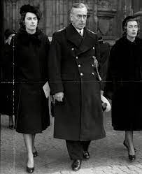 The Queen And Philip At The Funeral Of Countess Mountbatten Of Burma Countess Prince Philip Queen Husband