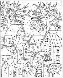 Rug Hook Craft Paper Pattern Swirl Tree 2 Birds And Houses Folk Art Karla Gerard 9 00 In 2020 Desene școală Acrilice