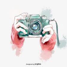 Hand Painted Watercolor Green Camera Hand Elements Hand Clipart Camera Slr Camera Png Transparent Clipart Image And Psd File For Free Download Camera Drawing Art Camera Art Camera Painting