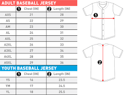 expository authentic baseball jersey sizing chart