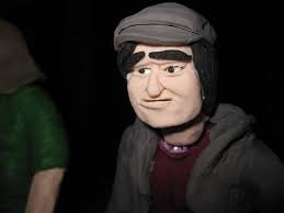 TESD makin clay bryan walt and Q claymation figures