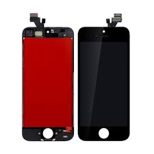 Lcd With Touch Screen For Apple Iphone 5 Black By Maxbhi Com