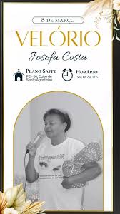 Hoje, meu coração está partido ao perder uma pessoa maravilhosa, que foi  muito mais do que uma sogra: a professora Josefa Costa, minha querida Dona  Detinha., Durante 17 anos, tive o prazer de ...